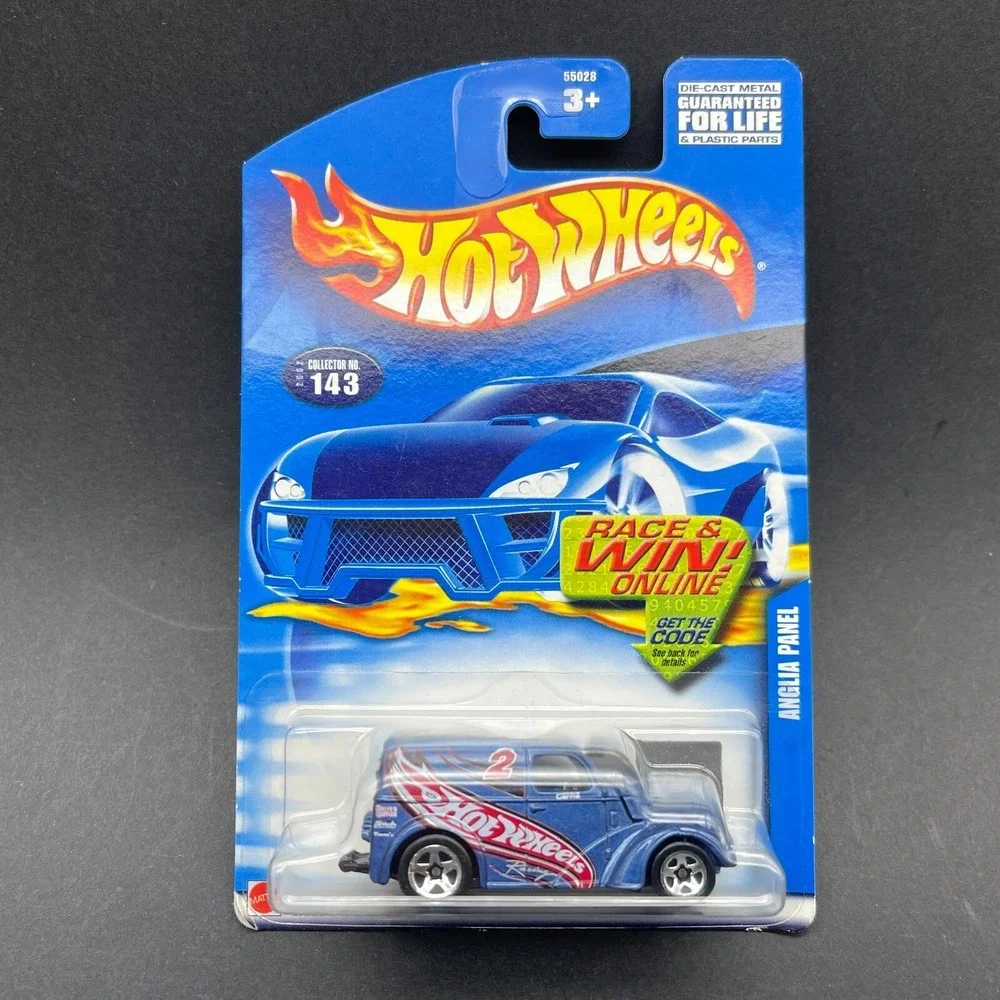 Hot Wheels 2002 Race Team Anglia Panel Delivery Vehicle‎ Diecast 1/64 Scale #143